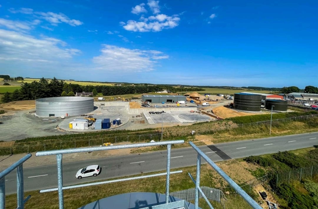 We're providing pipeline and utilities management at BrewDog's site in Aberdeenshire
