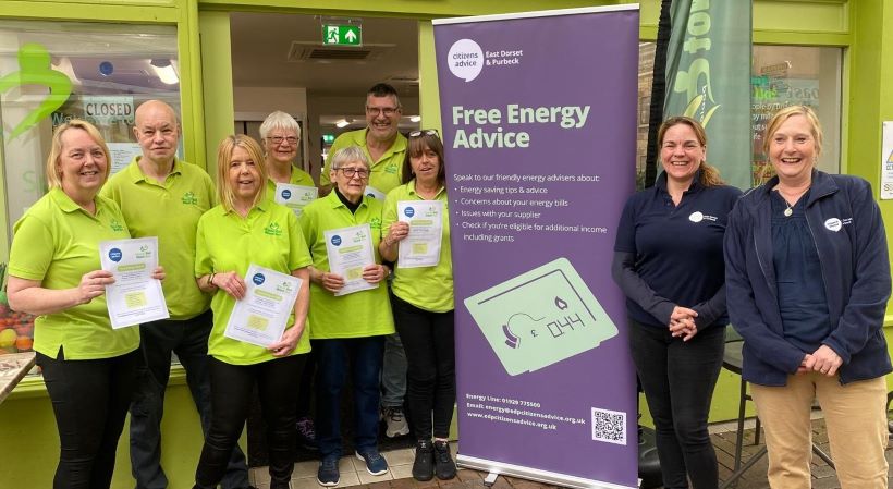 Energy advisers from Citizens Advice East Purbeck and Dorset