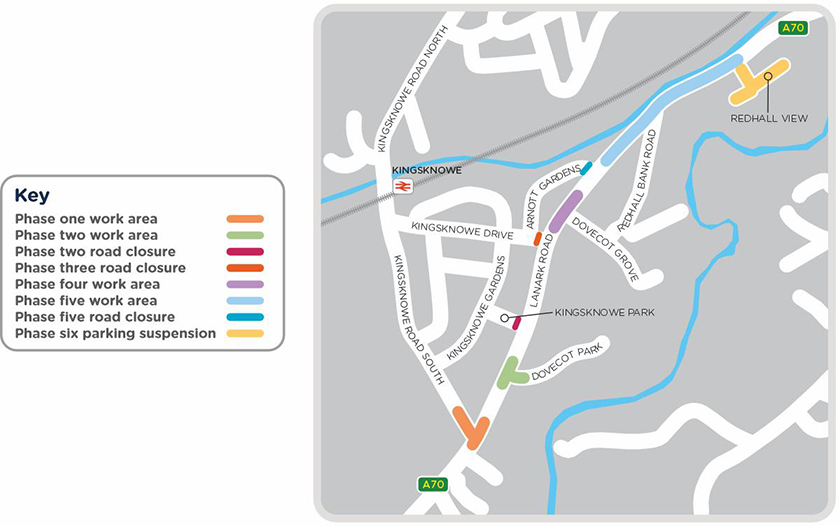 Lanark Road project map