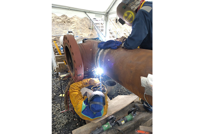Figure 16 - Live Welding by TD Wiliamson