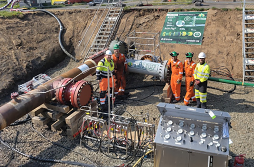 Figure 18 - Live Trial Drilling Operation