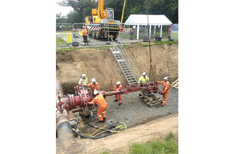 Figure 18 - Live Trial Drilling Operation