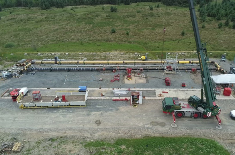 Image showing Flow-loop at DNV Spadeadam for hot works test program