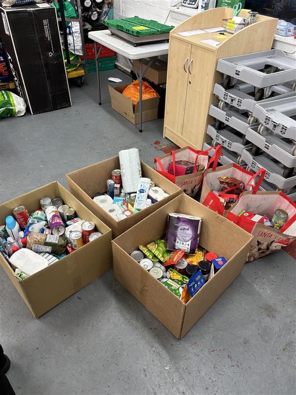 Food bank items
