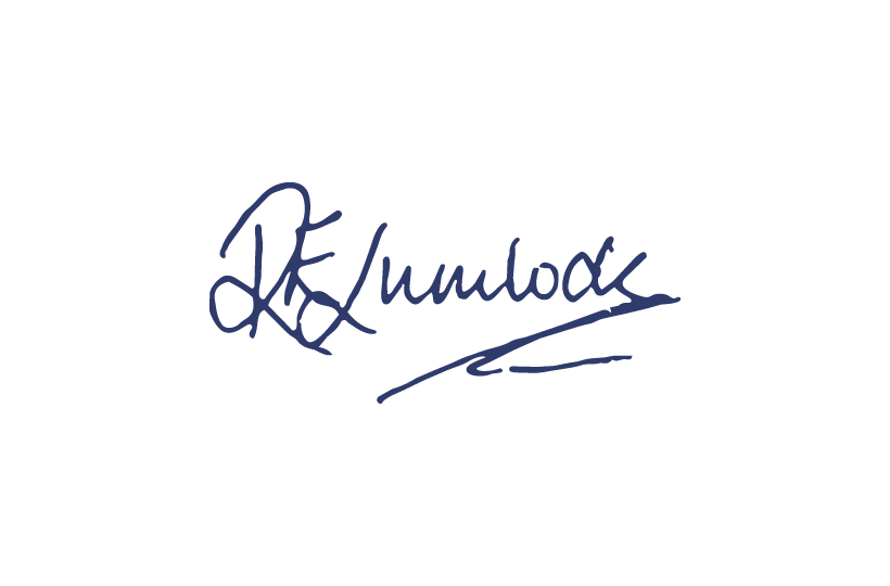 The signature of Rebecca Lumlock.