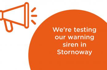 We're conducting a routine test of the warning siren at our Liquified Petroleum Gas (LPG) site in Sandwick Road, Stornoway, on Thursday 8 July.