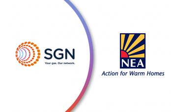 Logos for SGN and NEA