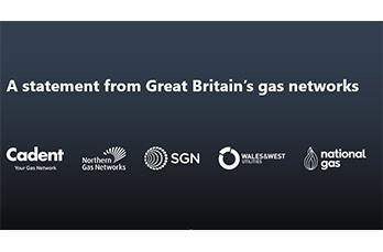 Logos of SGN, Wales & West Utilities, National Gas, Northern Gas Networks and Cadent