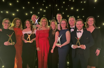SGN Award winners (L to R) Julie Reid, Angela Newman, Rachel Stewart, Steven Ewart, Claire Clark, Erin Bingham-Rooney, Greg Patrick, Jessica Stankiewicz, Martin Pruce, Graeme McLarty & Kerry Potter