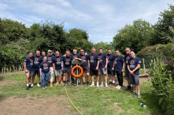 SGN team of volunteers at the Apuldrum Centre